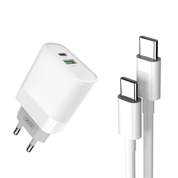 CARGADOR Y CABLE TIPO C 20W