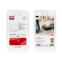 XO L85D Power Charger 18W + Cavo Lightning - Ricarica Rapida - Protezione Da Sovratensioni - Colore Bianco