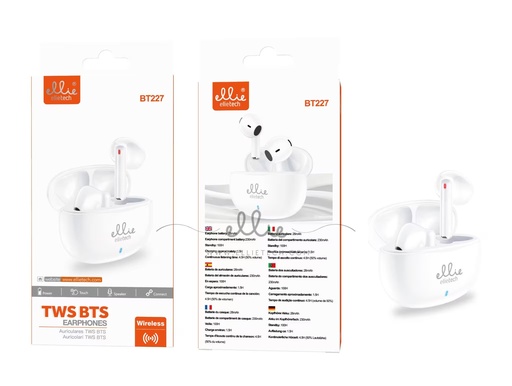 [BT227] AURICULARES TWS BTS BLUETOOTH